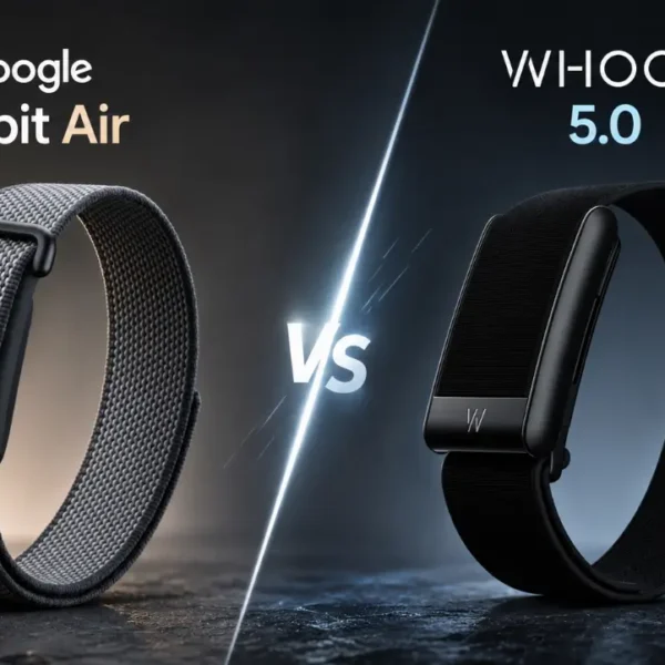 Google Fitbit Air vs Whoop 5.0: Análisis definitivo de la salud invisible en 2026