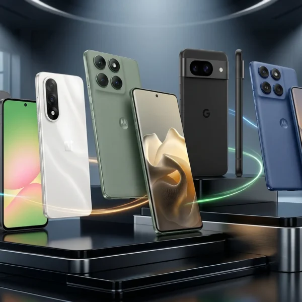 Los mejores celulares Android gama media en 2026: Samsung, Motorola, OnePlus y Google Pixel.