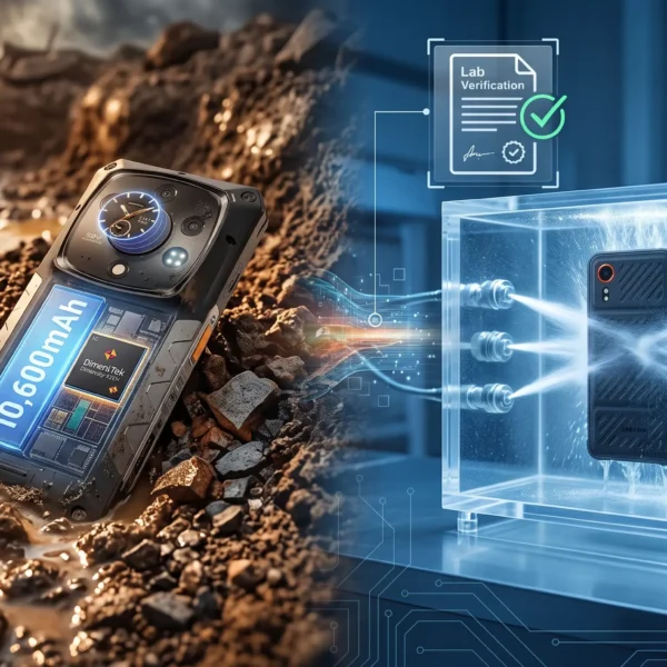 Celulares rugged 2026: Ulefone Armor 28 Ultra y Samsung Galaxy XCover 7: Prueba de resistencia MIL-STD-810H e IP69K.