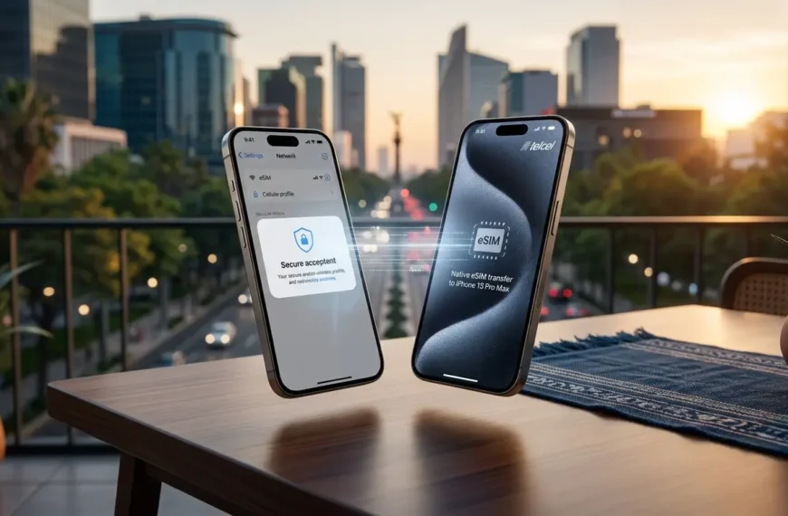 Cómo transferir tu eSIM a un celular nuevo en México (y por qué a veces no se puede)
