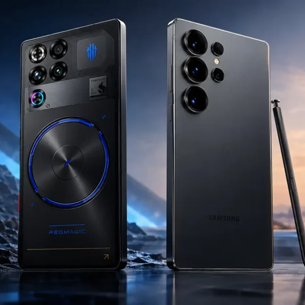REDMAGIC 11S Pro vs Galaxy S26 Ultra en comparativa de smartphones.